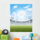 Stadium And Green Turf Wall Mural