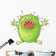 Scaring cartoon monster Wall Decal
