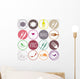Collection Icone Restaurant Wall Decal