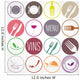Collection Icone Restaurant Wall Decal