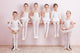 Six Little Ballerinas Wall Decal