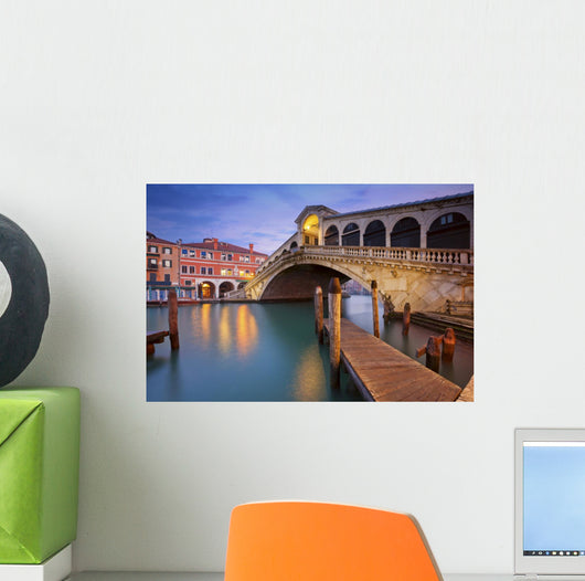 Venice Rialto Bridge Wall Mural