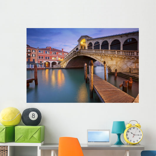 Venice Rialto Bridge Wall Mural
