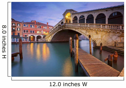 Venice Rialto Bridge Wall Mural