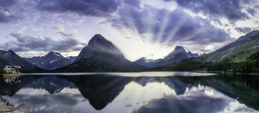 Swiftcurrent Lake Wall Decal