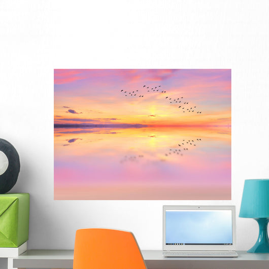 amancer de colores Wall Mural