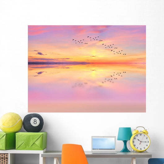 amancer de colores Wall Mural