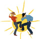 Cowboys Dancing With A Sun On The Background Wall Decal