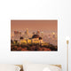 The Griffith Observatory and Los Angeles city skyline at twiligh Wall Mural