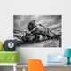 Old Abandoned Locomotive Train Wall Decal