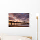the Huntington Beach pier at sunrise Wall Mural