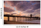 the Huntington Beach pier at sunrise Wall Mural