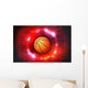 Basketball Tournament Bracket Illustration Wall Mural