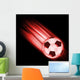 light red football Wall Mural