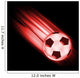 light red football Wall Mural