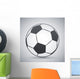 Vector football icon Wall Mural
