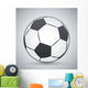 Vector football icon Wall Mural