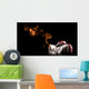 Boxing on Fire Wall Mural