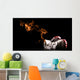 Boxing on Fire Wall Mural