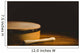 Traditional Irish bodhran and stick Wall Mural