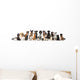 Too Many Pets Wall Decal