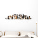 Too Many Pets Wall Decal