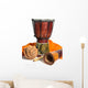 Drum Didgeridoo and Ethnic Wall Decal