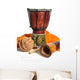 Drum Didgeridoo and Ethnic Wall Decal