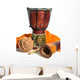 Drum Didgeridoo and Ethnic Wall Decal