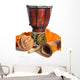 Drum Didgeridoo and Ethnic Wall Decal