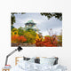 Osaka Castle in Autumn Wall Mural