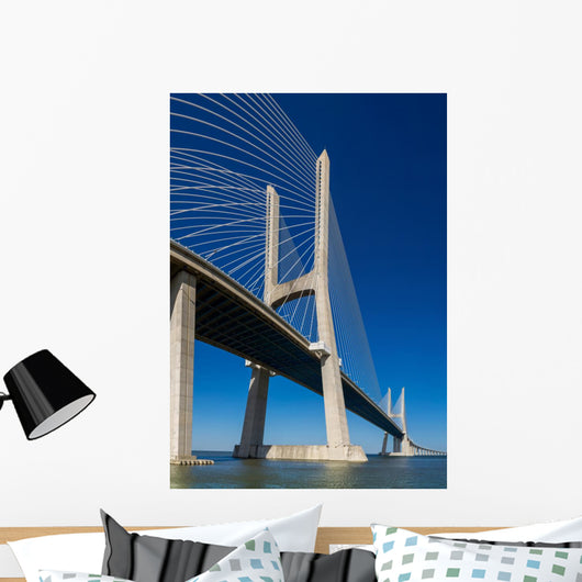 Vasco da Gama Bridge in Lisbon Wall Mural