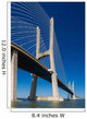 Vasco da Gama Bridge in Lisbon Wall Mural