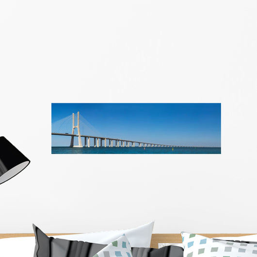Vasco da Gama Bridge in Lisbon Wall Mural