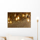 Antique Light Bulbs Wall Mural