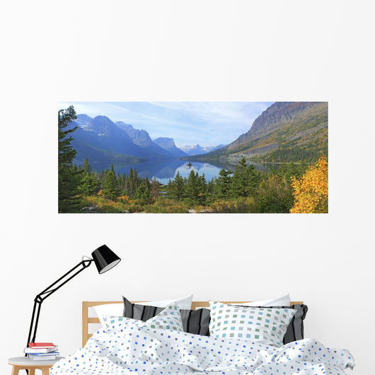 Wild Goose Island, Glacier National Park Wall Mural