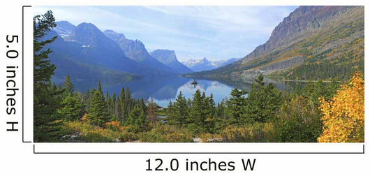 Wild Goose Island, Glacier National Park Wall Mural