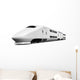 White Bullet Train Wall Decal