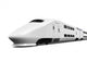 White Bullet Train Wall Decal