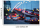 City traffic night blurred Wall Mural