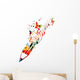 Creative song writing Wall Decal