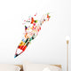 Creative song writing Wall Decal