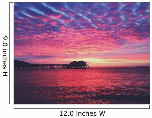 Malibu sunrise Wall Mural