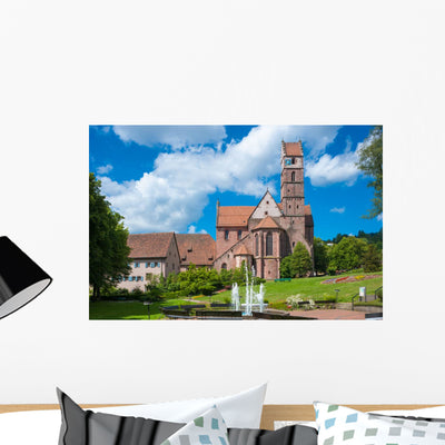 Klosterkirche Alpirsbach Wall Decal shown on a wall