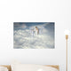 Angel is Making a Clouds Wall Mural