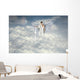 Angel is Making a Clouds Wall Mural