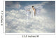Angel is Making a Clouds Wall Mural
