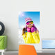 Winter Girl Wall Mural