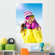 Winter Girl Wall Mural