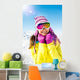Winter Girl Wall Mural
